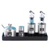 Beifu 4-Piece Tabletop Condiment Set with Spicy Jar & Vinegar Pot