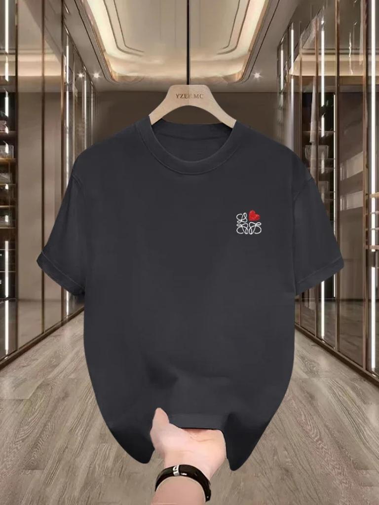 Luxury Brand Fuluo 1 Yiwei Mu Applies To The New Weijia T-shirt Ice-feeling Pure Women's Short Sleeve Trendy Brand Loose