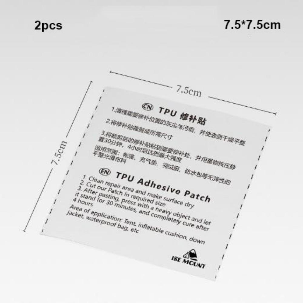 TPU Repair Patch Inflatable Products Leak Repair Patch For Outdoor Tarp Boat Covers Sail