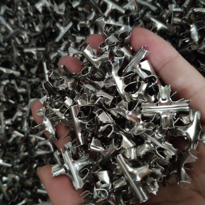 50pcs Cross Clip 304SS Invisible Anti-theft Network Cross Buckle Protective Mesh Window Fence For 2/3/4mm Wire Cable For 2.0mm