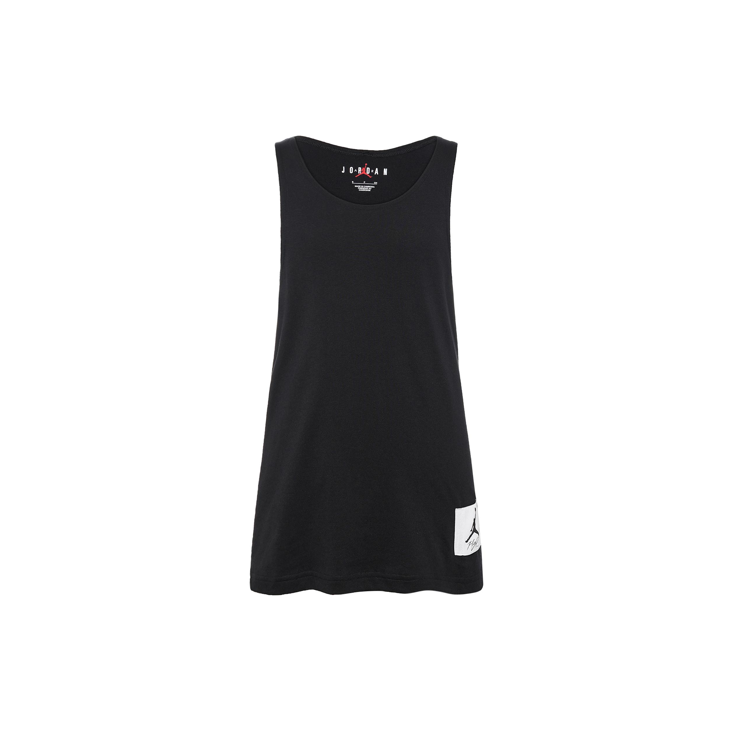 Jordan Tank Tops Men s Black Crew Neck Thin Straight Fit DX9586-010 S