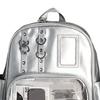 Ita Backpack Clear Anime Badge Display Backpack Teens Manga Merchandise Collectibles Holder Backpack with Front Window for Anime Exhibitions
