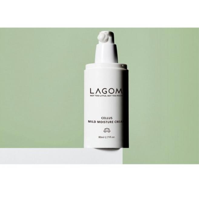 LAGOM Cellus Mild Moisture Cream 80ml – Hydrating Barrier Cream for Sensitive Skin