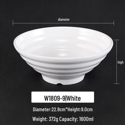 A5 Commercial Melamine Noodle Bowl