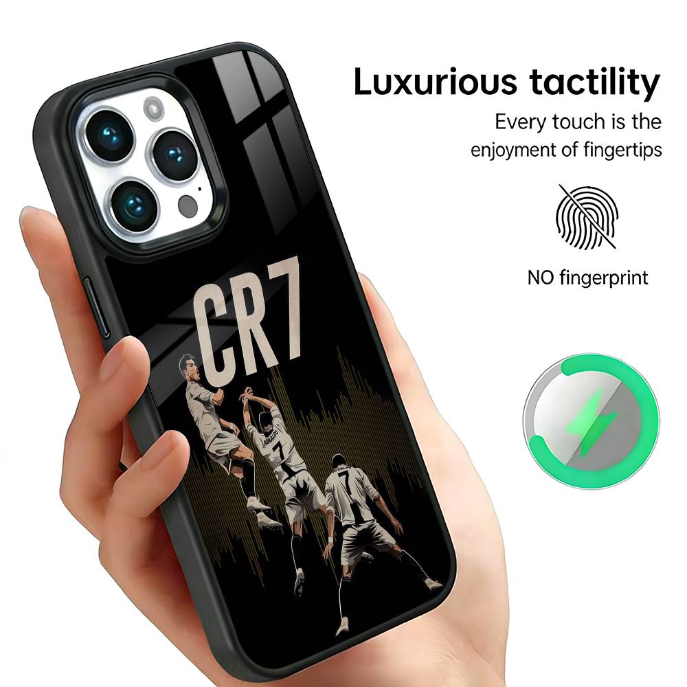 C-Cristiano R-Ronaldo Phone Case For iPhone17,16,15,14,13,12,11 Plus,Pro Max, New Magnetic Wireless Charging