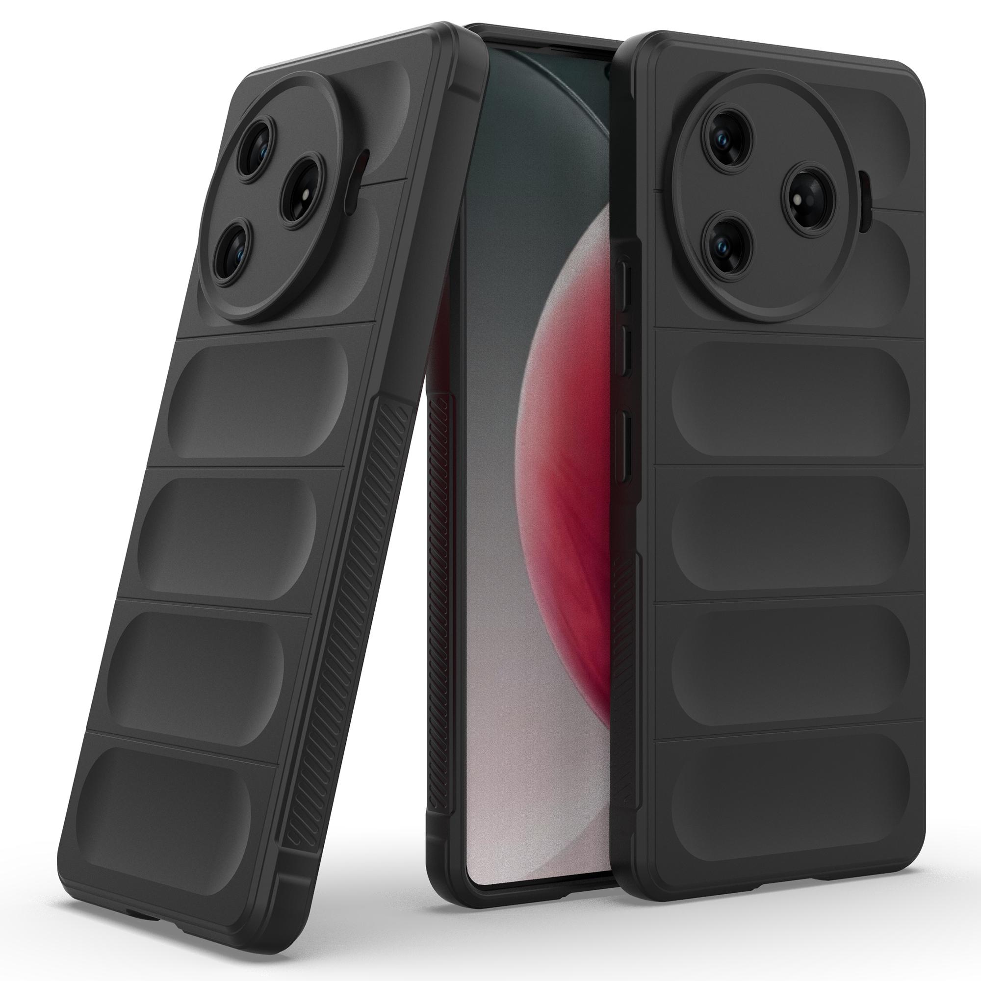 

For TECNO Camon 30 Pro 5G Case Anti-Drop Soft TPU Rugged Phone Back Cover Light Grey