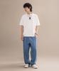 Keonbeoseu Denim Baggy Pants Blue Denim Uck065-Uha
