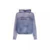 ERD CUOUT Second Gen Melancholy Gradient Blue Aged Hooded Sweatshirt - Bai Jingting Style