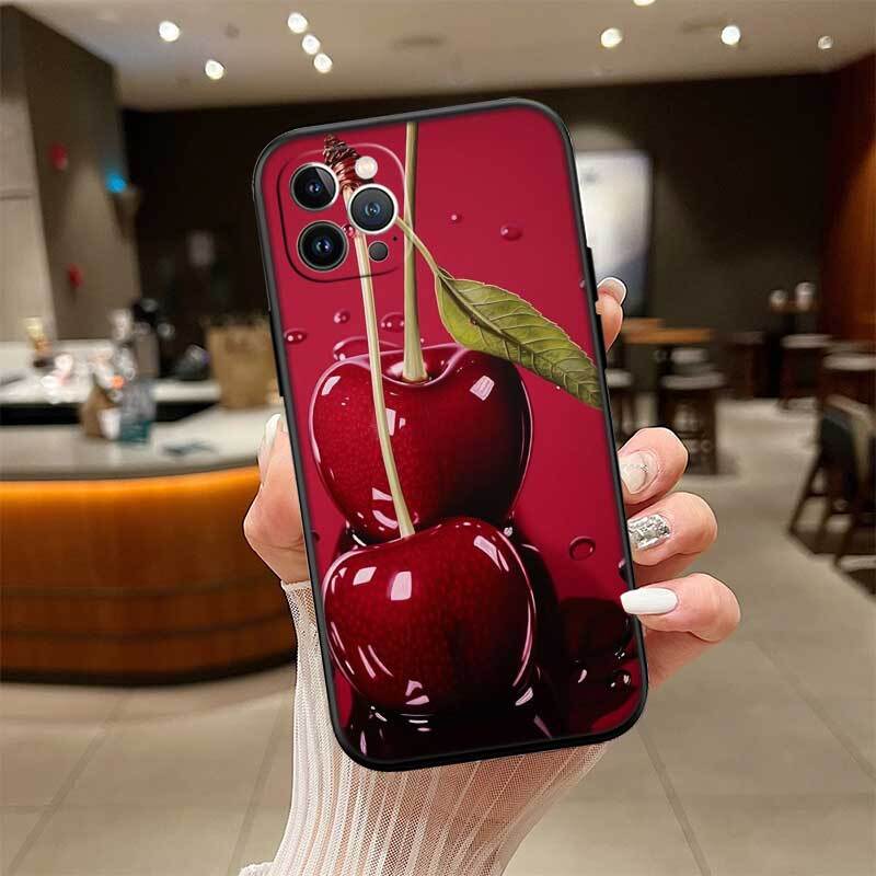 Cherry summer fruit Case for Samsung M55 M35 M15 A02 A05S A05 A06 A15 A12 A13 A10 A16 A20 A22 A24 A25 A30 A31 A32 A33 A35 A42 A50