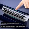 Temporary Parking Phone Number Sign Plate, Universal Car Moving Contact Plate, Portable Anti-Peeping Car Parking Number Card