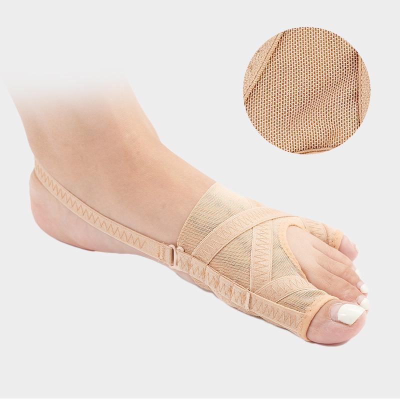 Hallux Valgus Orthotic Sleeve with Toe Separator for Day & Night Wear