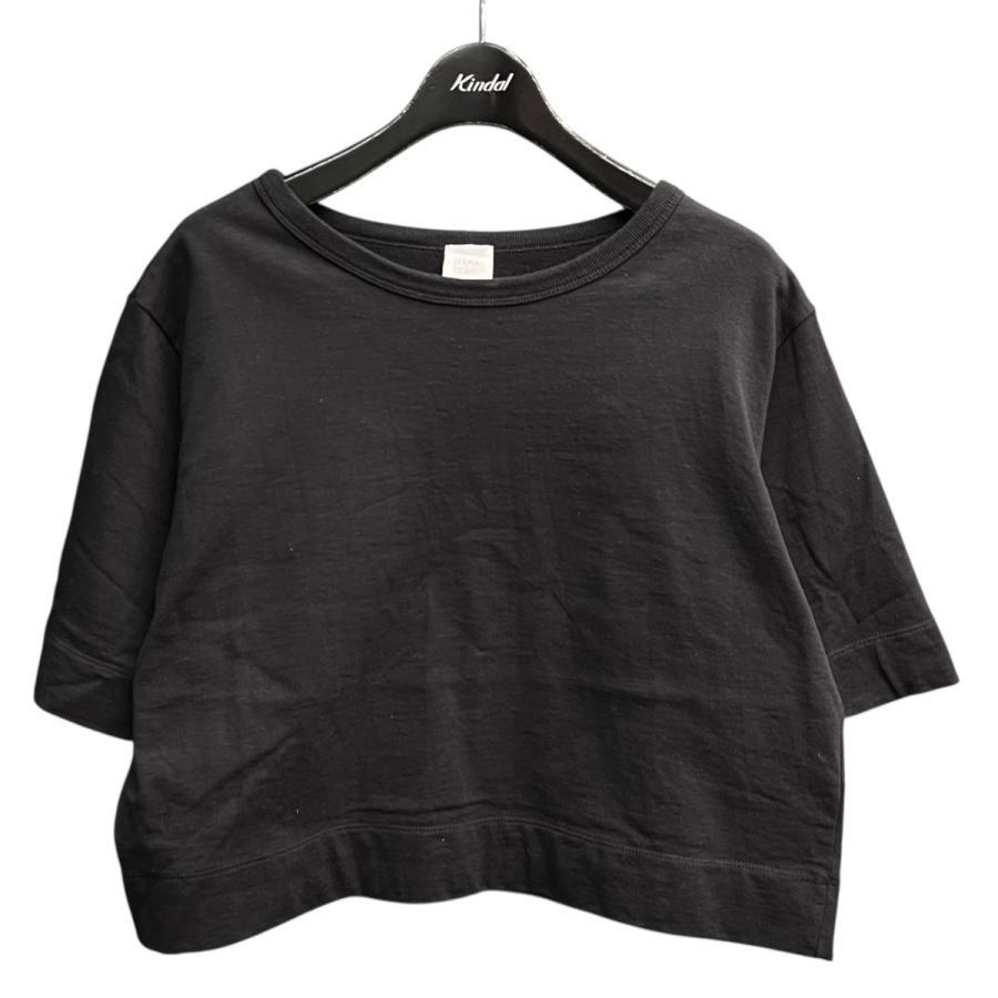 IENA 25SS Cropped T-shirt Short Sleeve Cut and Sewn 25070900054020 Black Size: -