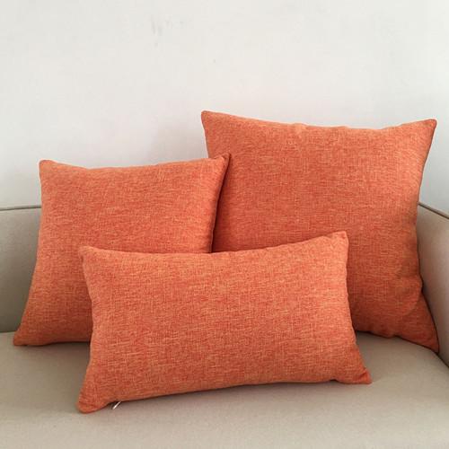 Solid Sofa Cushion Cover 30x50/40x40/45x45/40x60/50x50/55x55/60x60cm Decorative Throw Pillow Case For Car Seat Chair