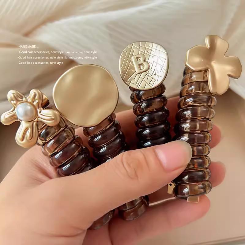 2023 High-End Japanese Style Elastic Hair Tie for Ponytails - Strong, Flexible Hair Accessory for Women