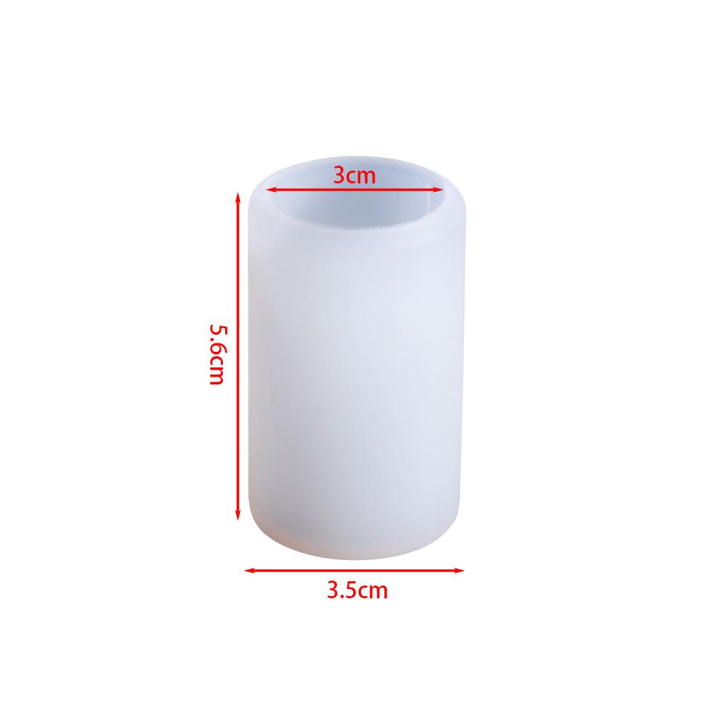 Cylinder Silicone Mold Hexagon Epoxy Resin Mould for DIY Epoxy Resin Candle Casting Molds Crafts Home Table Decoration
