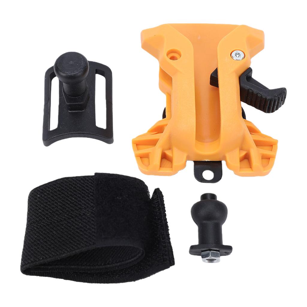 Power Tool Waist Hanger Self Locking Drill Holder Organizer for Electric Drill Wrench Pneumatic Tools Yellow