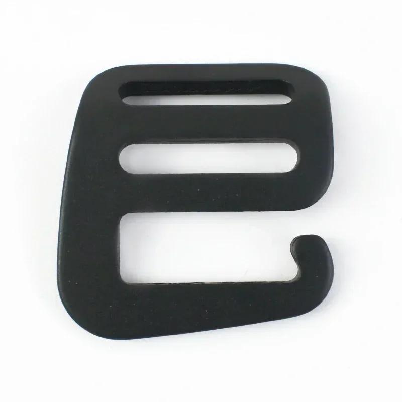 2-10 Pezzi Fibbie a Gancio a G Metalliche Meetee Fibbia a Tripla Regolazione Scorrevole 20/25mm Fibbia di Chiusura per Borsa Zaino Accessori Hardware per Nastri