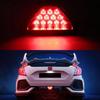 Universal Brake Signal Lamp Super Bright Car LED Fog Light 12 LED Car Strobe Light for Auto Vehicle SUV for Truck Car Motorcycle
