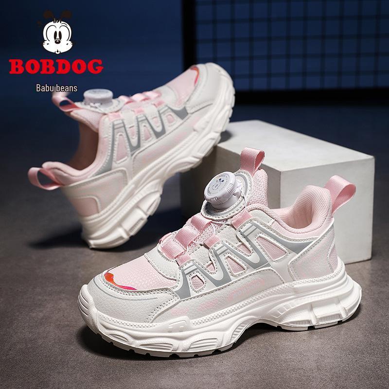 Bobdog Mädchen Leichte Leder Lauf-Sneakers - Neu für Herbst/Winter 2025