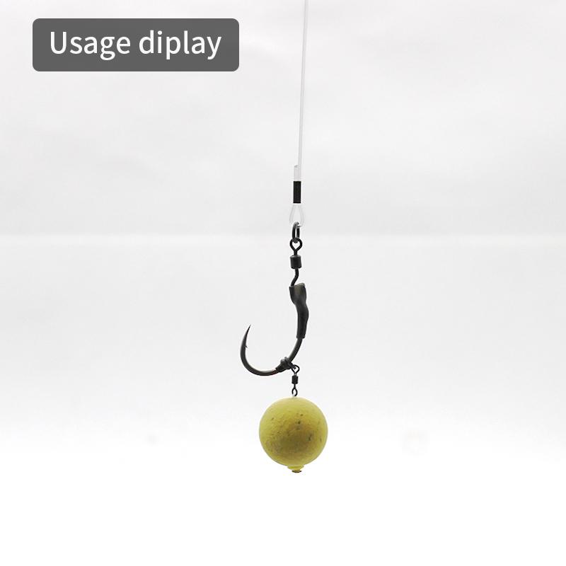 10pcs Carp Fishing Krank Hook EXTRA Extra Wide Gape Reversed Alloy Steel Mirco Barded/Barbless PTFE Coating Size 1 2 4 6