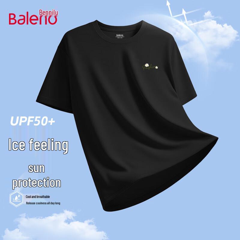 

Baleno Men s Ice-Feel Sun Protection Short-Sleeve T-Shirt M