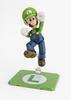 TAMASHII NATIONS Super Mario Luigi Approximately 110mm ABS PVC Painted Movable Figure S.H.Figuarts & (SUPER MARIO) &