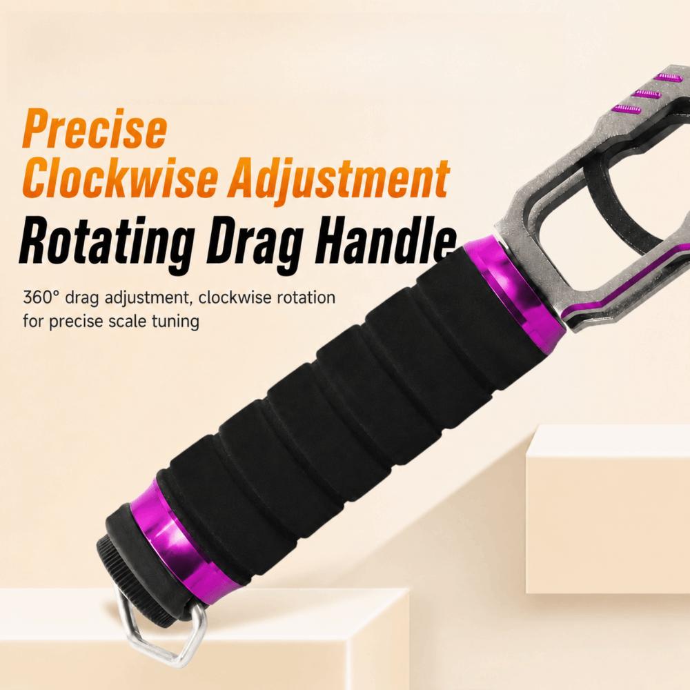 Aluminum Alloy Fish Lip Gripper with 40lb Scale Fish Holder Fishing Grabber  Catch and Release
