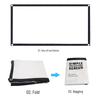 Foldable High-Density Polyester Projector Screen