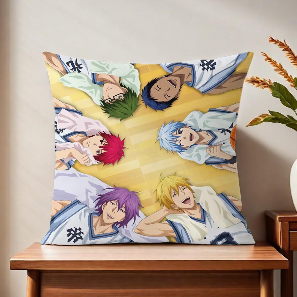 K-Kuroko-O Anime Basketball Cushion Cover For Pillow Printing Sofa Decoration Home Car Room Coffee Shop Office Nordic Simplicity