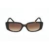 Ladies Brown Rectangular Sunglasses 0bv8259f 501 T3