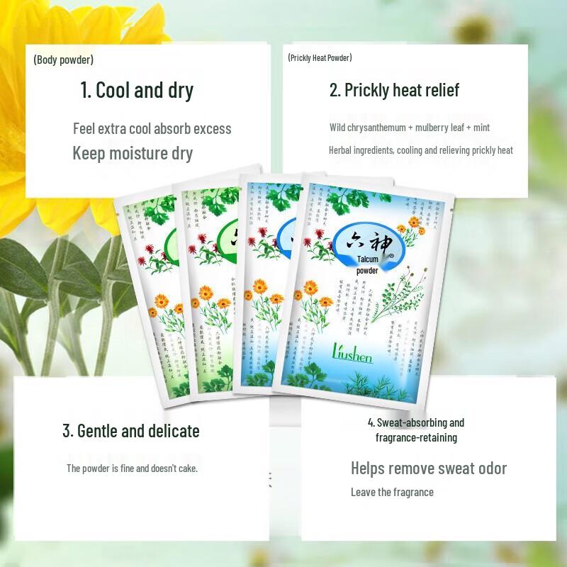 Liu Shen Baby & Kids Prickly Heat Talcum Powder