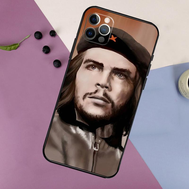 Che Guevara Phone Case For iPhone 16 15 14 13 12 11 17 Pro Max 13 Mini 16 Plus 16e 17 Air Bumper Cover