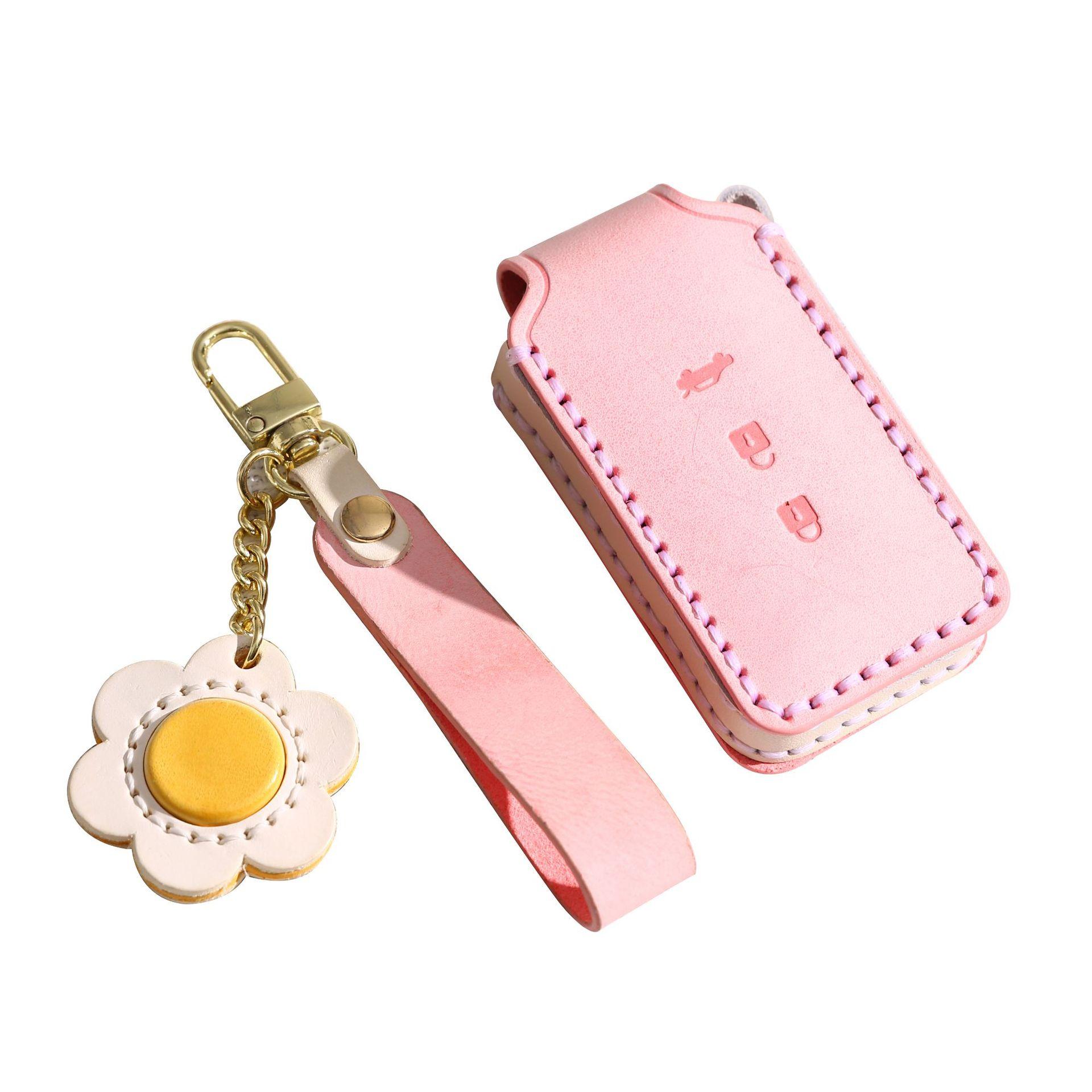 

2021 Mitsubishi Outlander key cover special Jinxuan ASX Yige Yishen car leather case bag buckle for men and women розовый