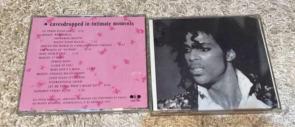 [USED] Prince boot disc set of 2 POSESSED/INTIMATE MOMENTS