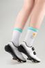 ROCKBROS TVI Cycling and Sports Breathable Antibacterial and Crew for and Other White with Size M Women's Socks, Cotton, Sweat-Wicking, Quick-Drying,