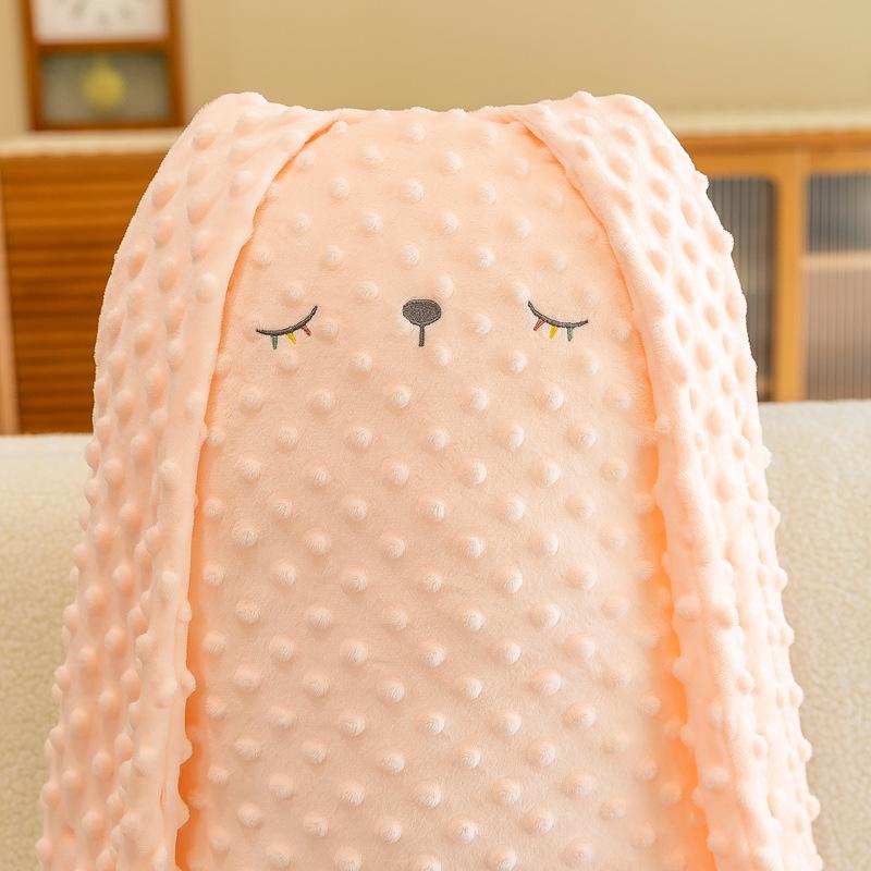 New Bubble Rabbit Pillow Plush Toy Girls Gift Cushion Children's Doll Bed Rag Doll