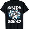 Cool Shark Shark Squad Beach Funny Shark T-Shirt