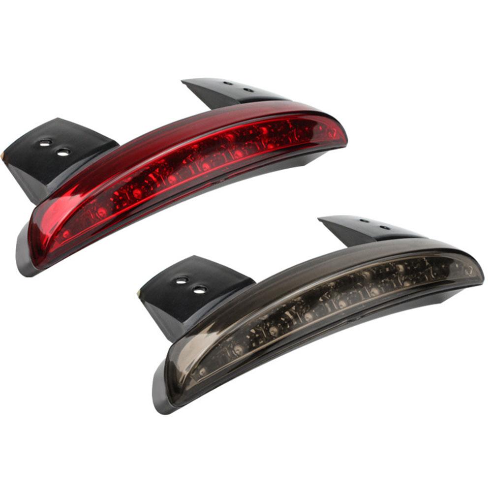 Motorcycle Red LED Brake Tail Light Rear Fender Edge Taillight For Harley Sportster XL883N 1200N XL1200V XL1200X