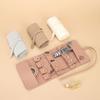 Compact Jewelry Organizer Bag Travel Jewelry Bag Organizer Portable Journey Adornment Storage Roll Pouch Storage Bags