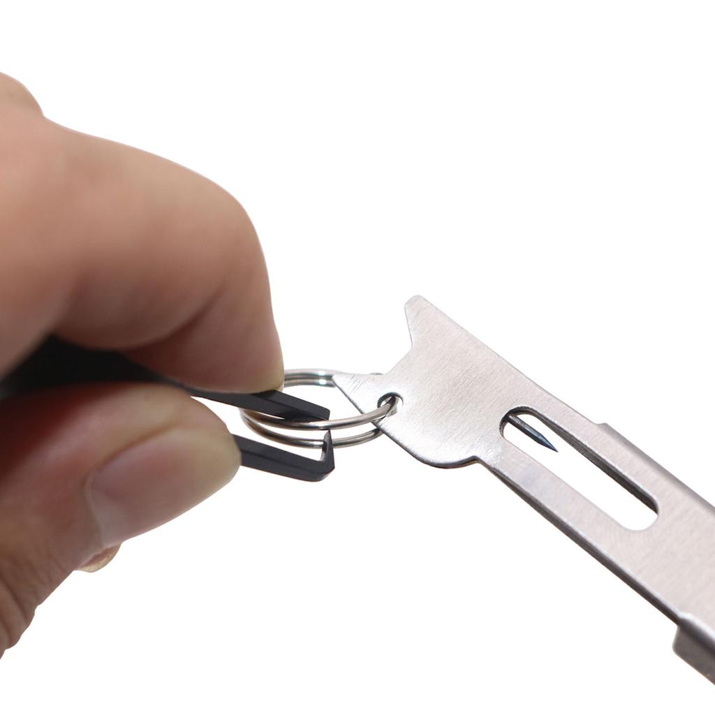 Double Loop Opening Pliers Fishing Line Pliers Fishing Tackle Accessories Fishing Line Tweezers Split Rings Opener Tool