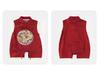 Boys' Chinese Festive Romper: Summer Harem Crawling Suit for First Birthday Banquet (Style 5303).