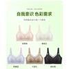 Plus Size Women Fixed Cup No Underwire Thin Comfortable Bra For Large Bust