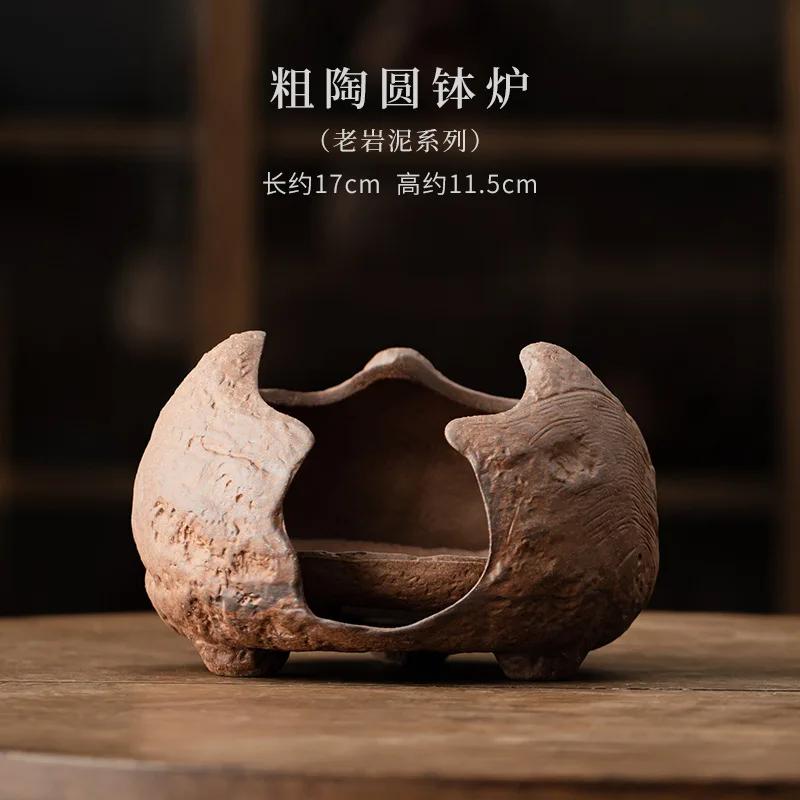 Old Rock Mud Boiling Water Kettle Large Capacity Tea Infuser Pot Household Fruit Juice Milk Tea Kettle Chinese Tea Tableware
