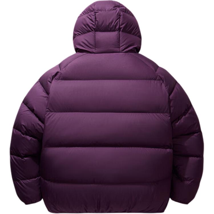 Anta Kyrie Basketball Series Kurze Kapuzen-Pufferjacke Unisex Jacken Lila 972541903-2