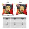 Geisha Japanese Square Pillowcase Polyester Linen Velvet Pattern Zip Decorative Pillow Case Sofa Seater Cushion Cover