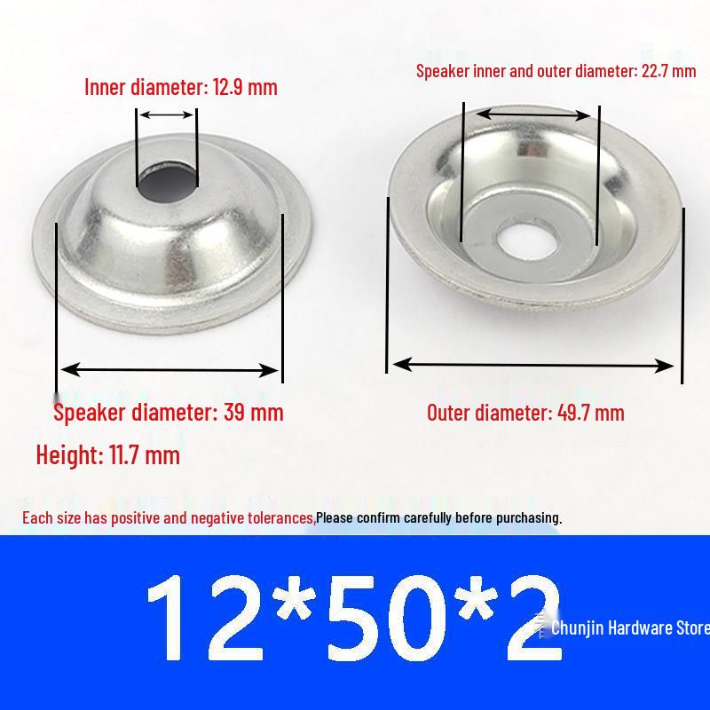 304 Stainless Steel Bowl Gasket with Washer for Adjustable Foot Cup and Recessed Hole Screw