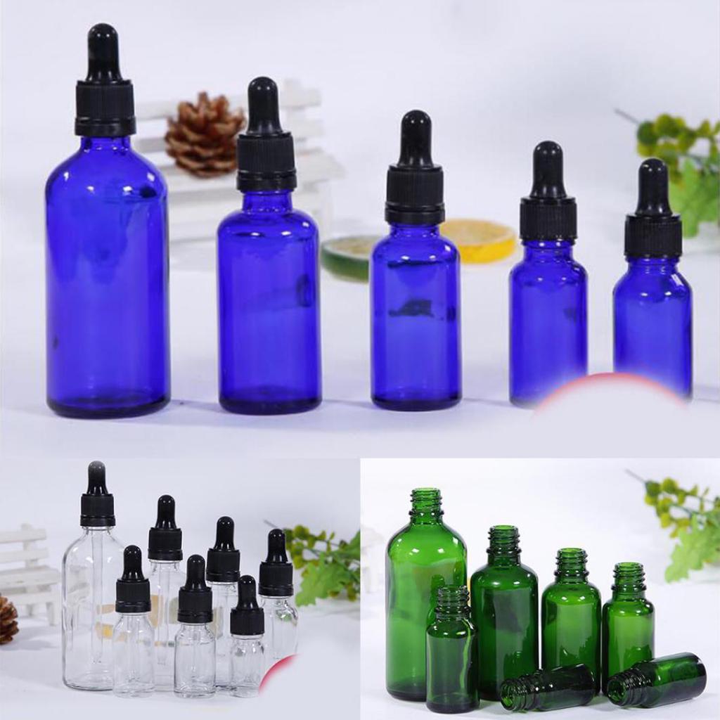 Empty Amber Bottle Glass Dropper Health And Beauty Tool