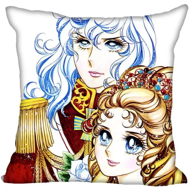 Anime The Rose of Versailles Pillow Cover Bedroom Home Office Decorative Pillowcase Square Zipper Pillow Cases Eco-Friendly 0406