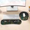 3Pcs/Set Soft Mouse Wrist Support Pad Non-Slip Base Keyboard Hand Cushion  Desktop Accessories