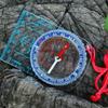 Multifunctional Keychains Compasses Portables Navigation Hiking Equipment for Campers and Explorers